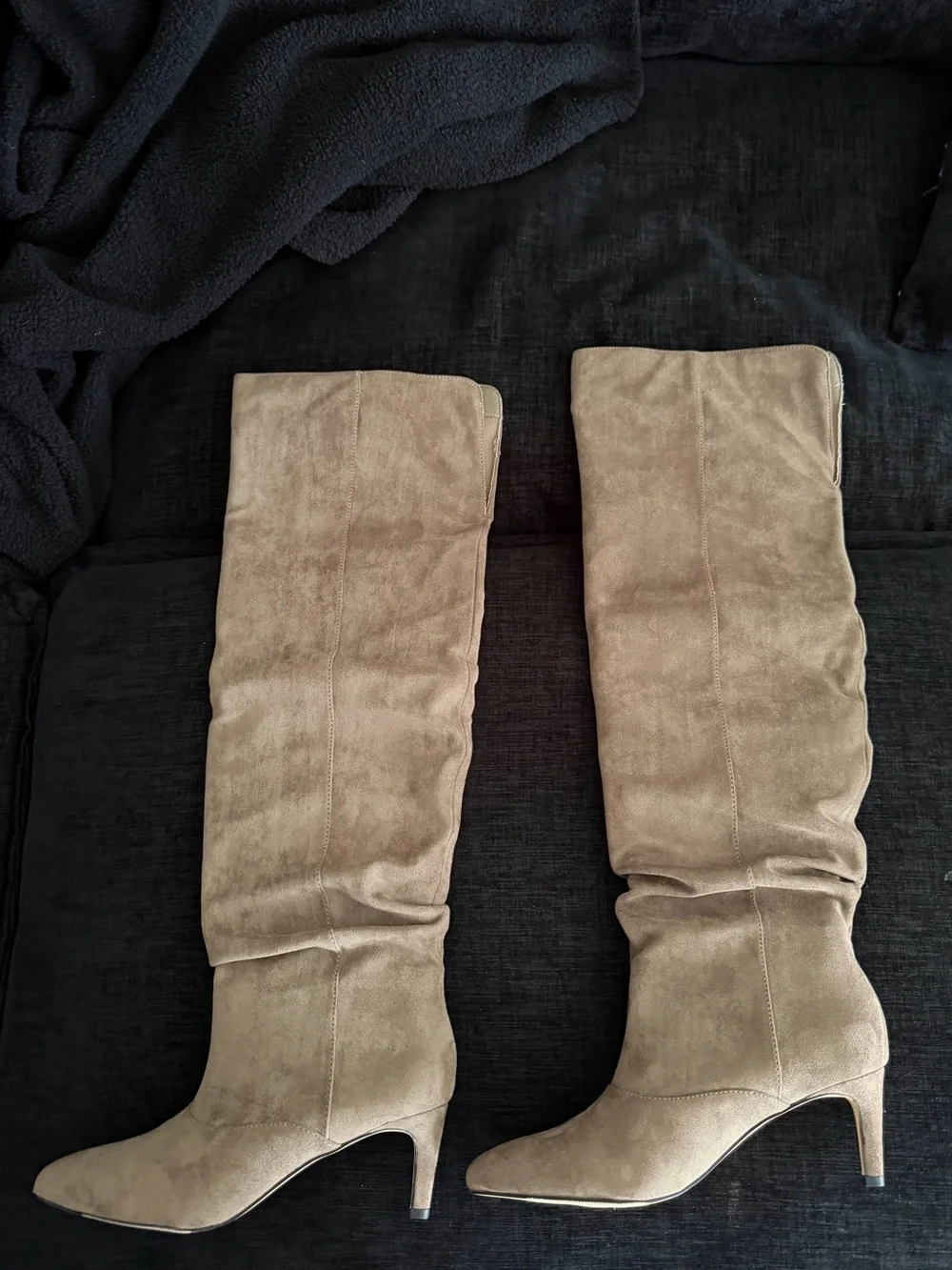 Madden Girl  Stassi Over-the-Knee Slouchy Stiletto Dress Boots